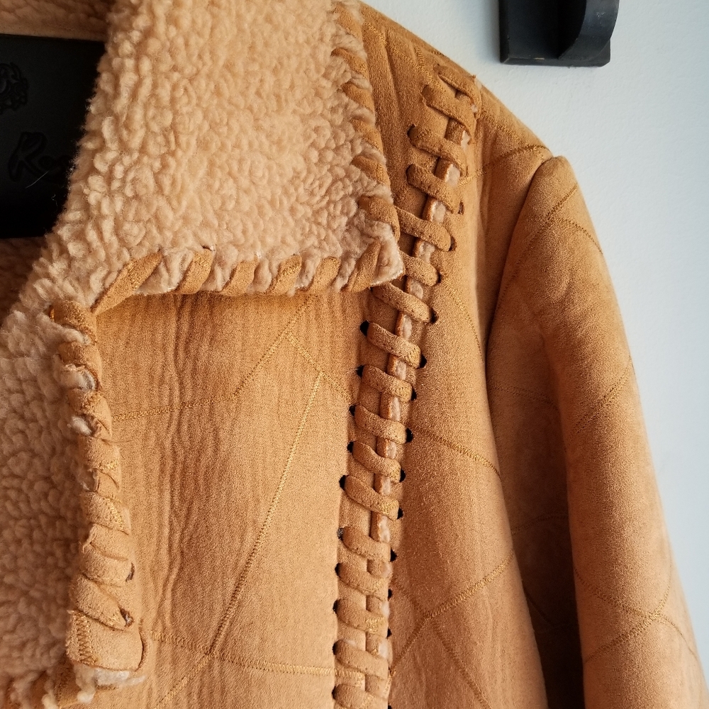 š§„CAMEL LONG COAT - Picture 3 of 10